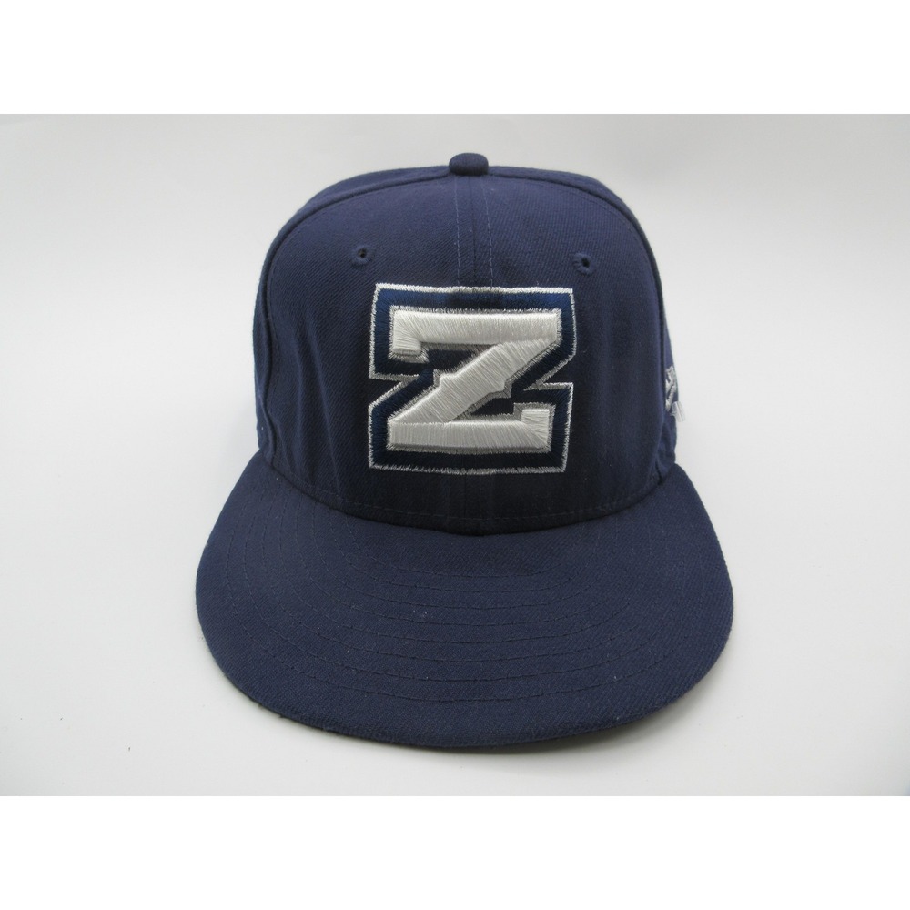 Vintage New Orleans Zephyrs Hat Cap Fitted Mens 7 1/8 Navy MILB Baseball New Era